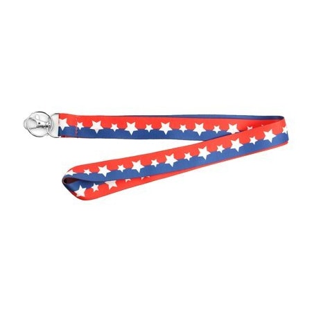 Hy-Ko Prod 18x1 Stars LanyardClip LAN-103